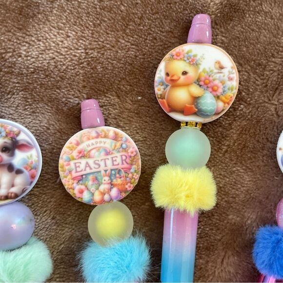 Colorful Animal-Themed Rainbow Kids Pens Set - Picture 3 of 7